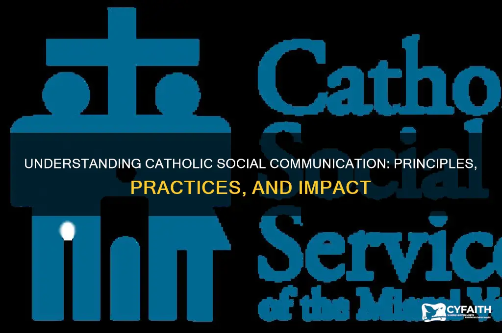 what is catholic social communication