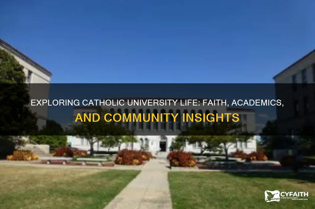 what is catholic university like