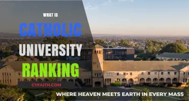 Understanding Catholic University Rankings: Criteria, Importance, and Top Institutions