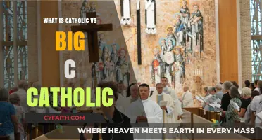 Understanding Catholic vs. Big C Catholic: Key Differences Explained