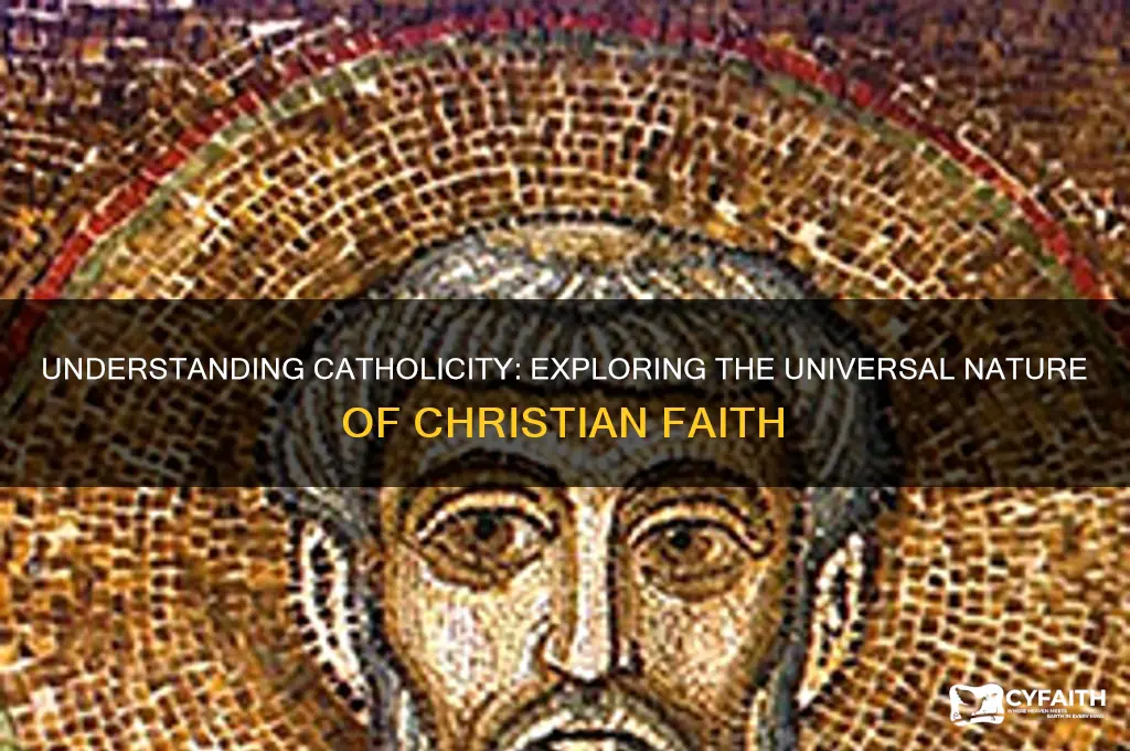 what is catholicity