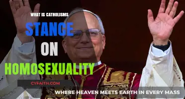 Understanding Catholicism's Position on Homosexuality: Beliefs and Teachings Explained