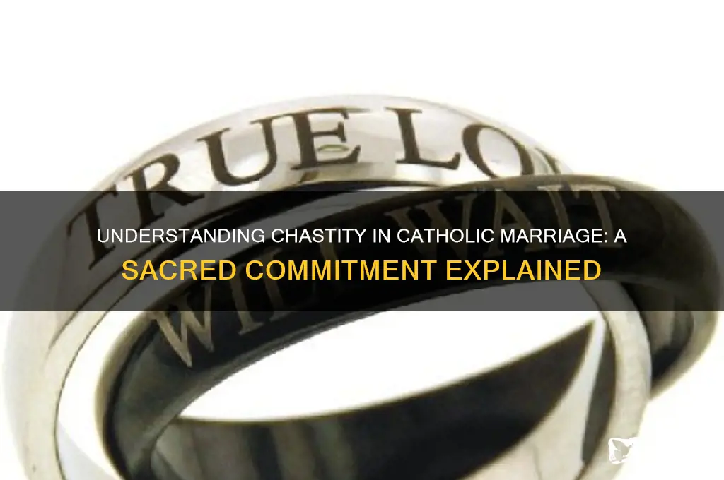 what is chastity in marriage catholic