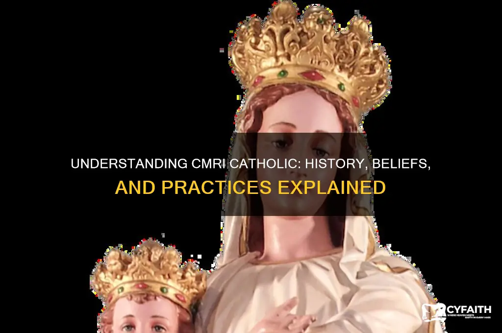 what is cmri catholic