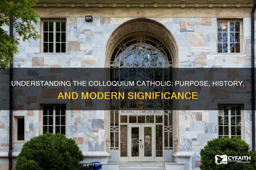 what is colloquium catholic