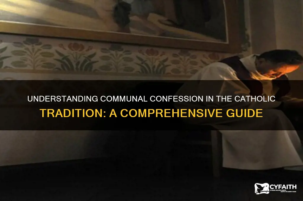 what is communal confession catholic