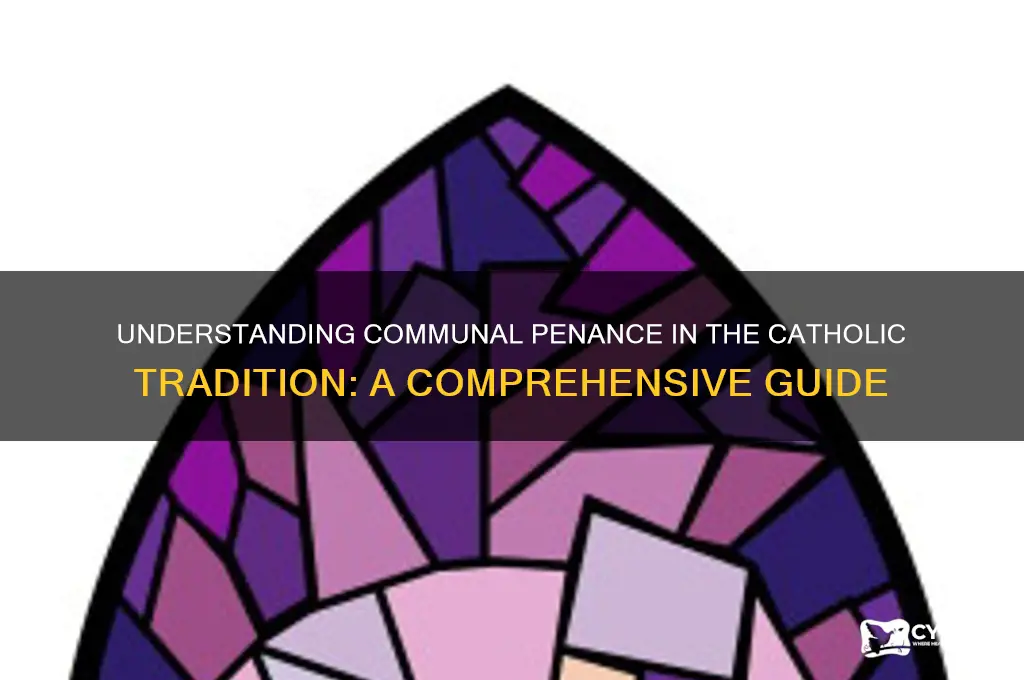 what is communal penance catholic