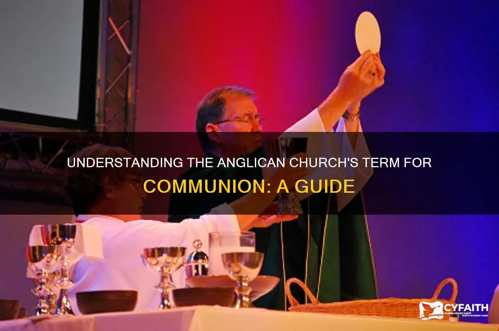 what is communion called in the anglican church