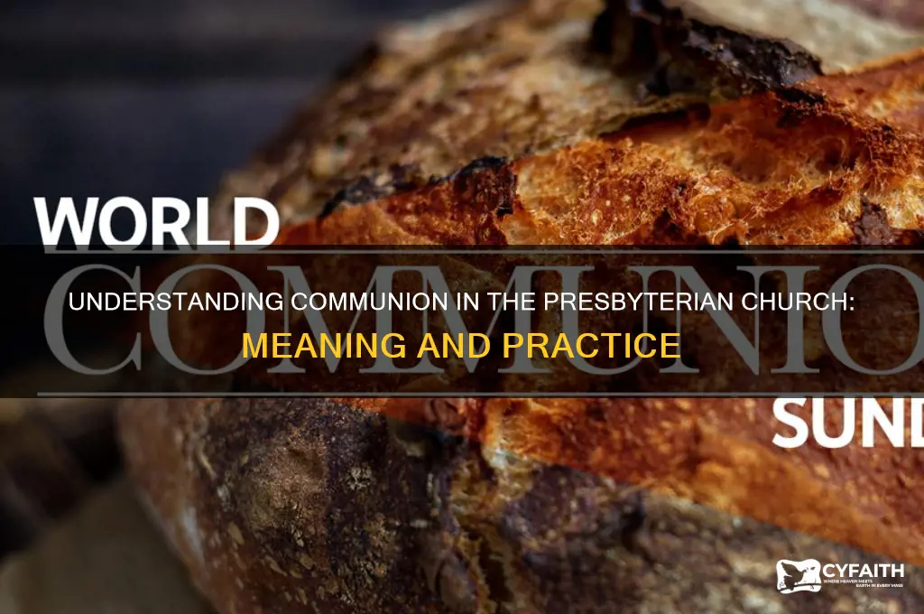 what is communion in the presbyterian church