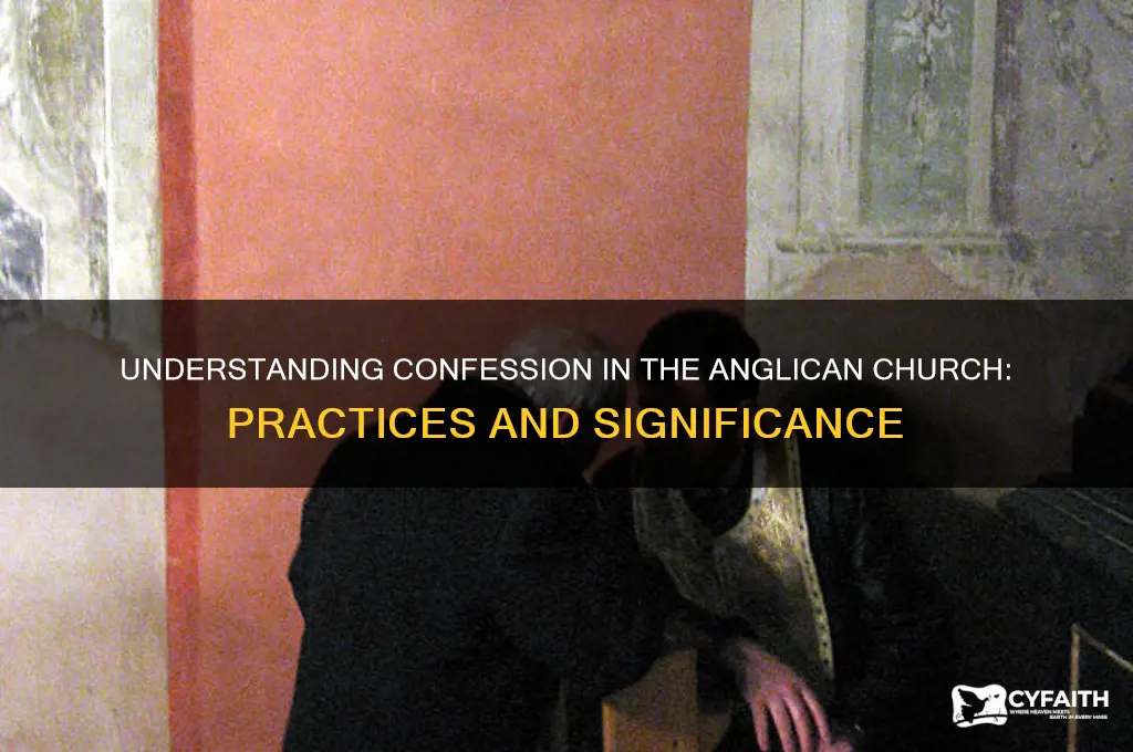 what is confession in anglican church