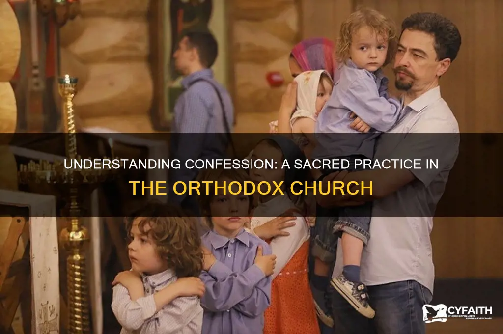 what is confession in the orthodox church