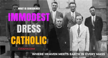Understanding Catholic Modesty: Defining Immodest Dress in Modern Contexts