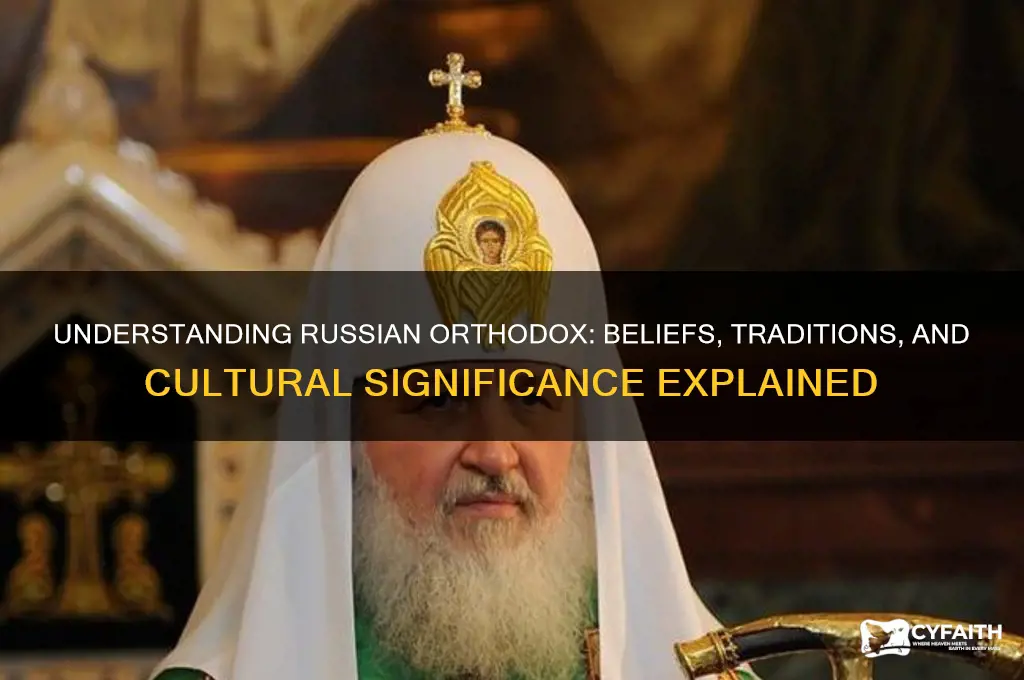 what is considered russian orthodox
