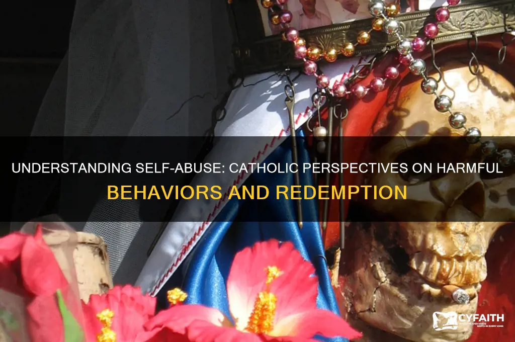 what is considered self abuse in the catholic tradition