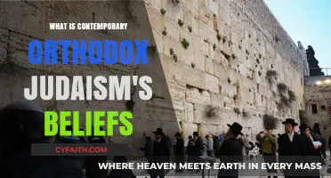 Contemporary Orthodox Judaism: Core Beliefs, Practices, and Modern Life