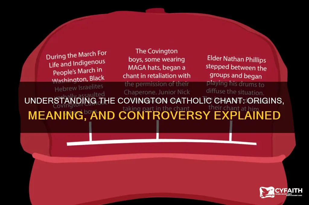 what is covington catholic chant
