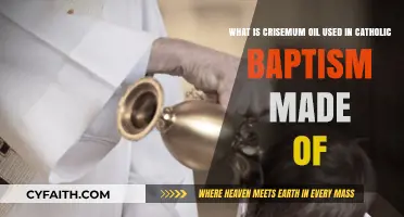 Crisemum Oil in Catholic Baptism: Ingredients and Sacred Significance