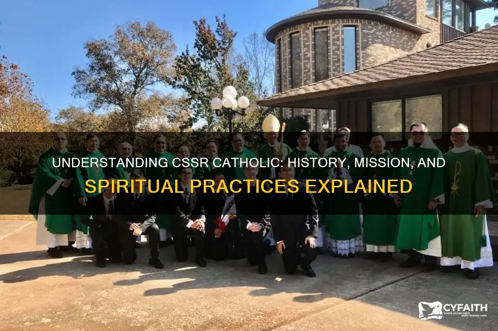 what is cssr catholic