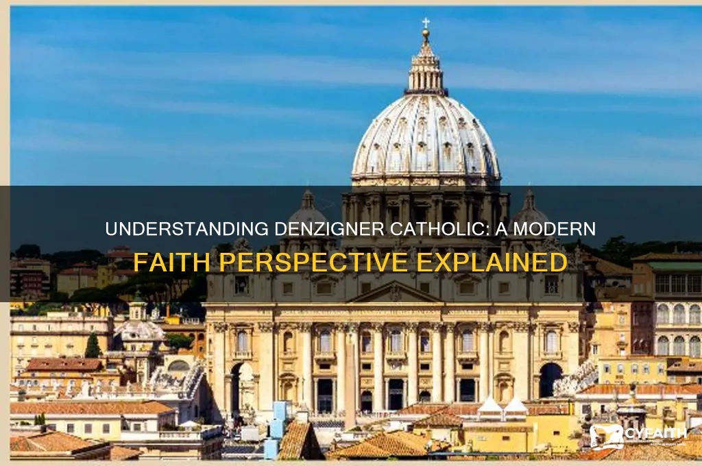 what is denzigner catholic