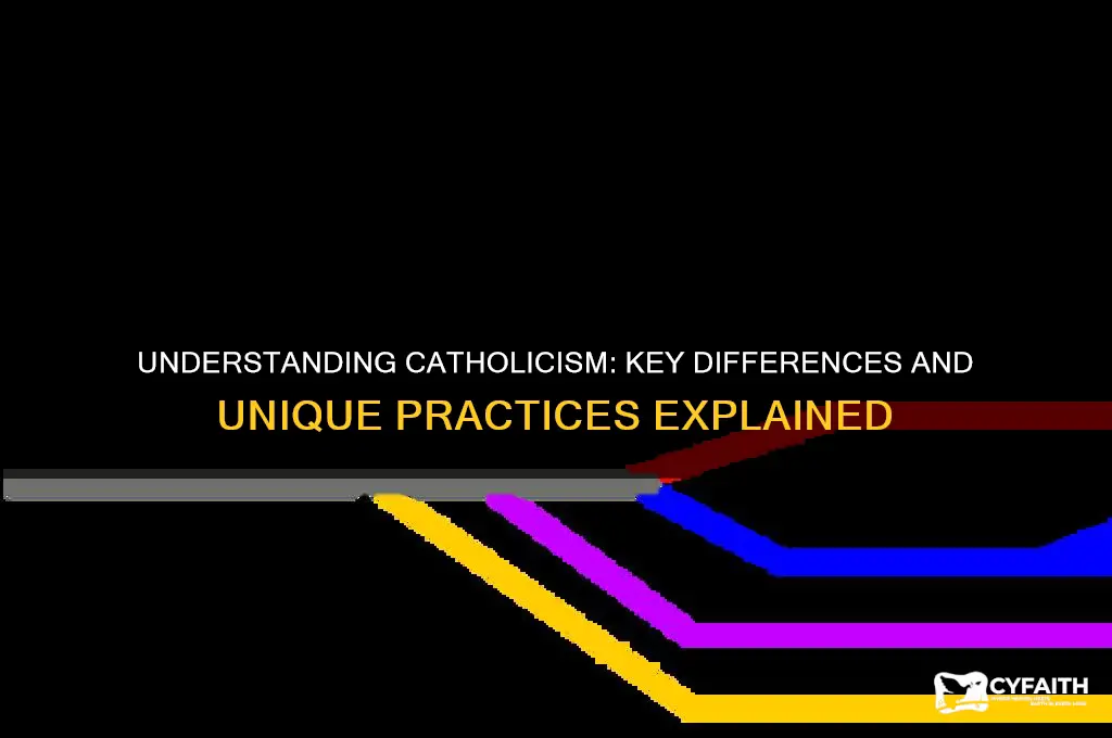 what is differebt with catholism