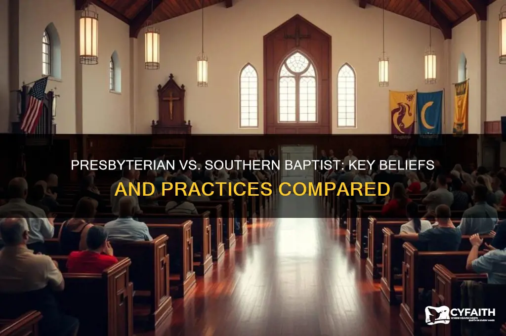 what is difference between presbyterian and southern baptist
