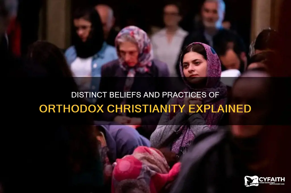 what is different about orthodox christianity
