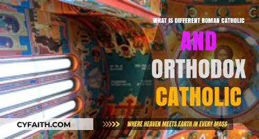 Roman Catholic vs. Orthodox Catholic: Key Differences Explained