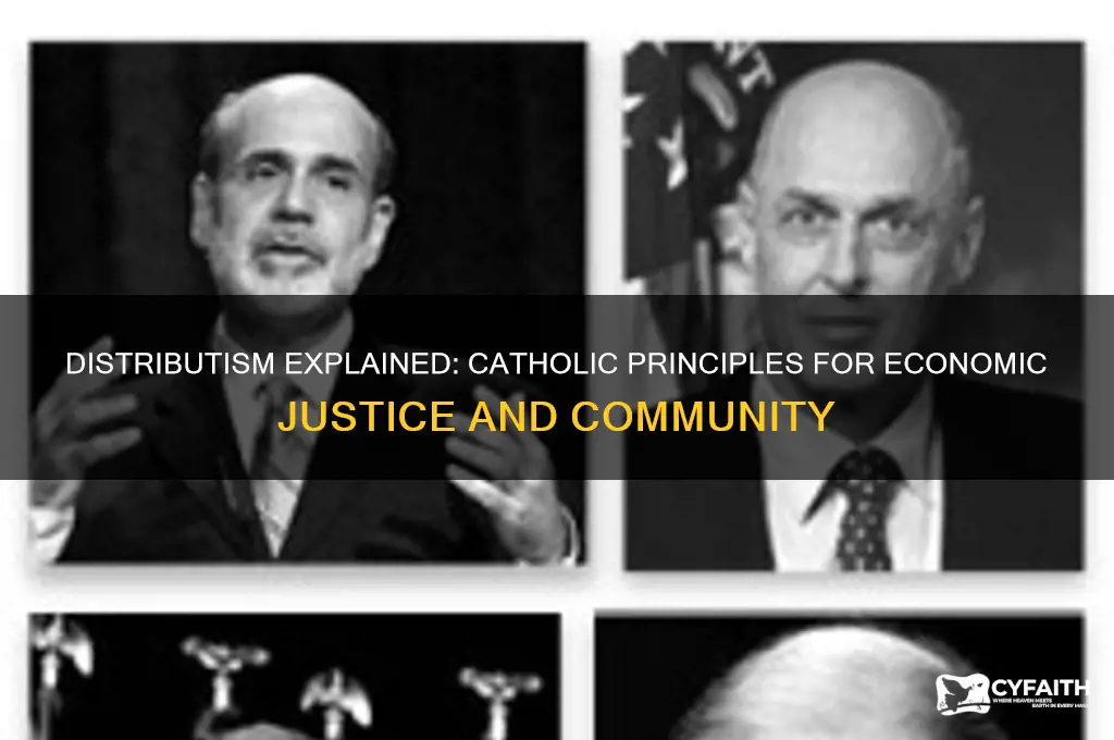what is distributism catholic