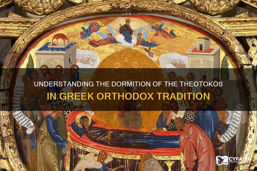 what is dormition of theotokos greek orthodox church