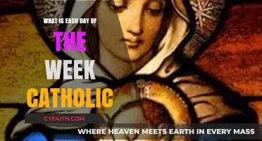 Catholic Days of the Week: Unveiling the Spiritual Significance of Each Day