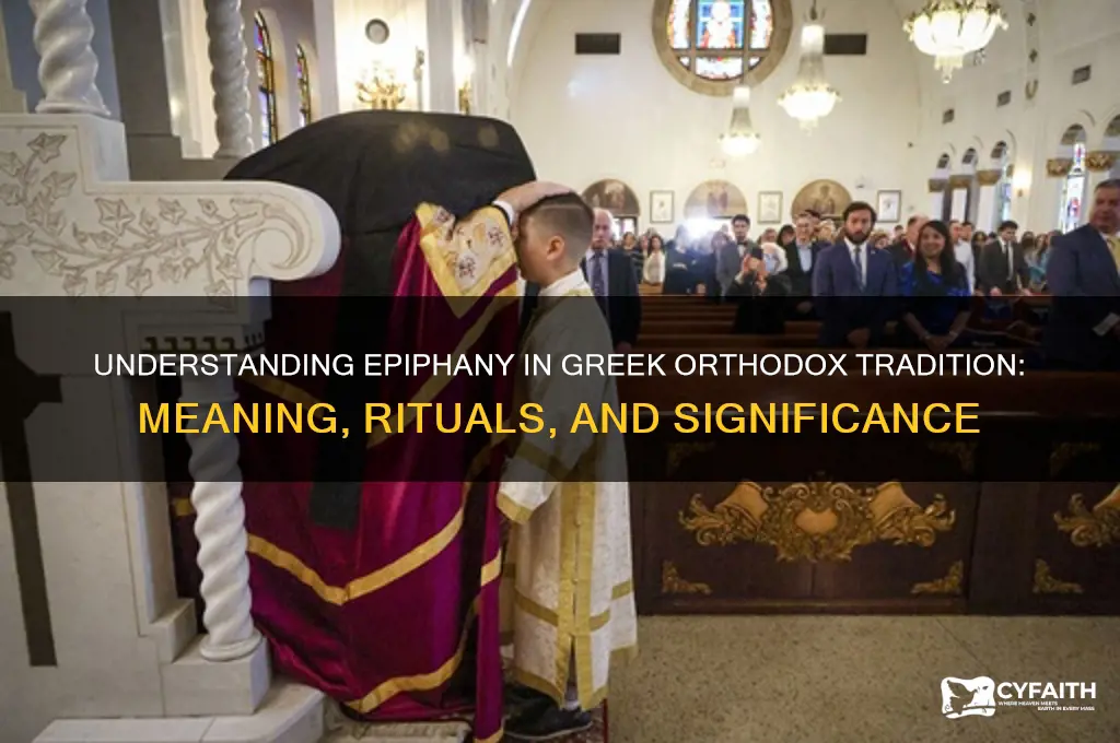 what is epiphany greek orthodox