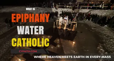 Understanding Epiphany Water in Catholic Tradition: Meaning and Significance