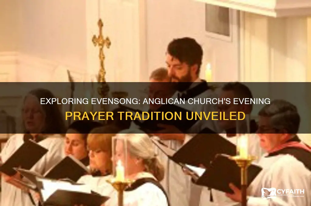 what is evensong in the anglican church