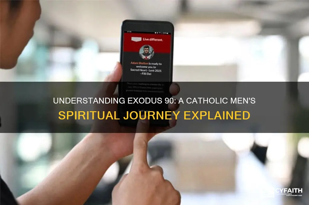 what is exodus 90 catholic