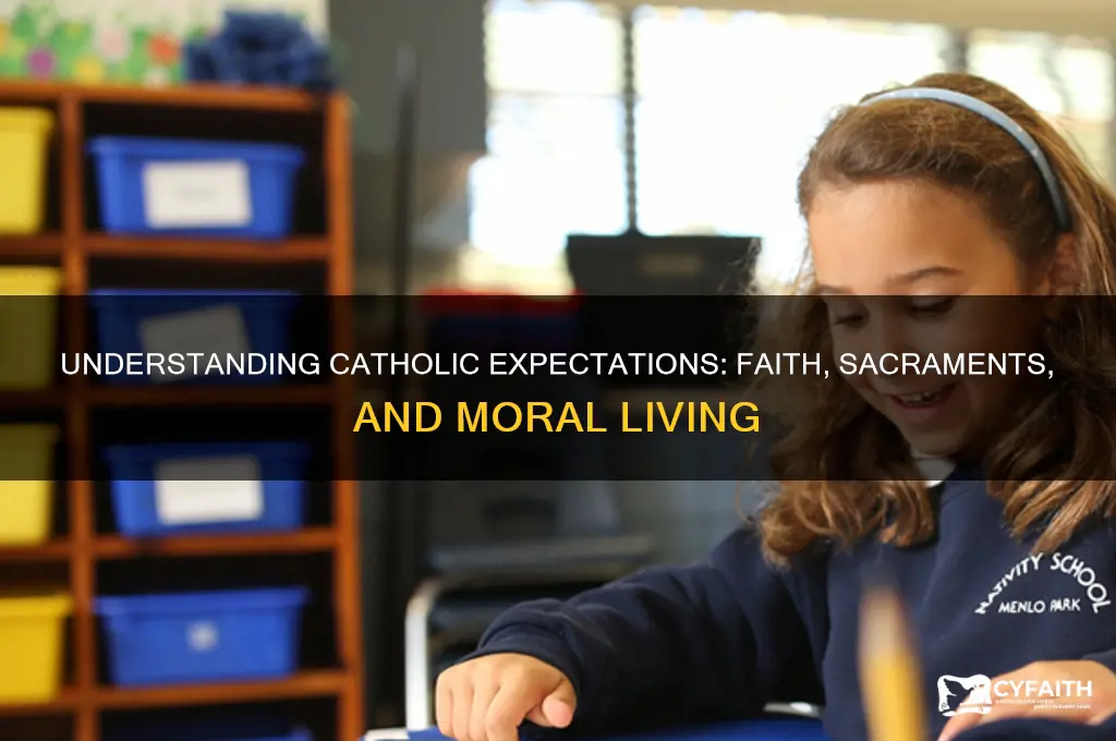 what is expected of a catholic