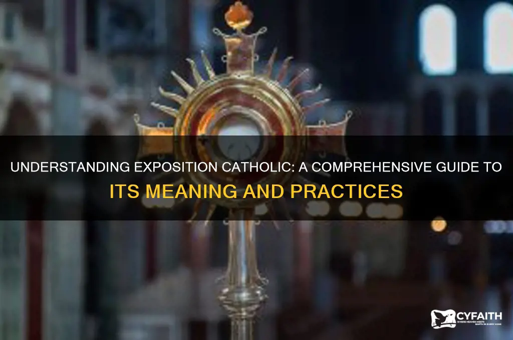 what is exposition catholic