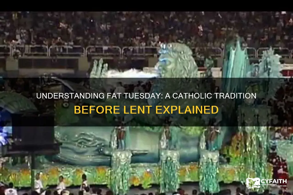 what is fat tuesday catholic