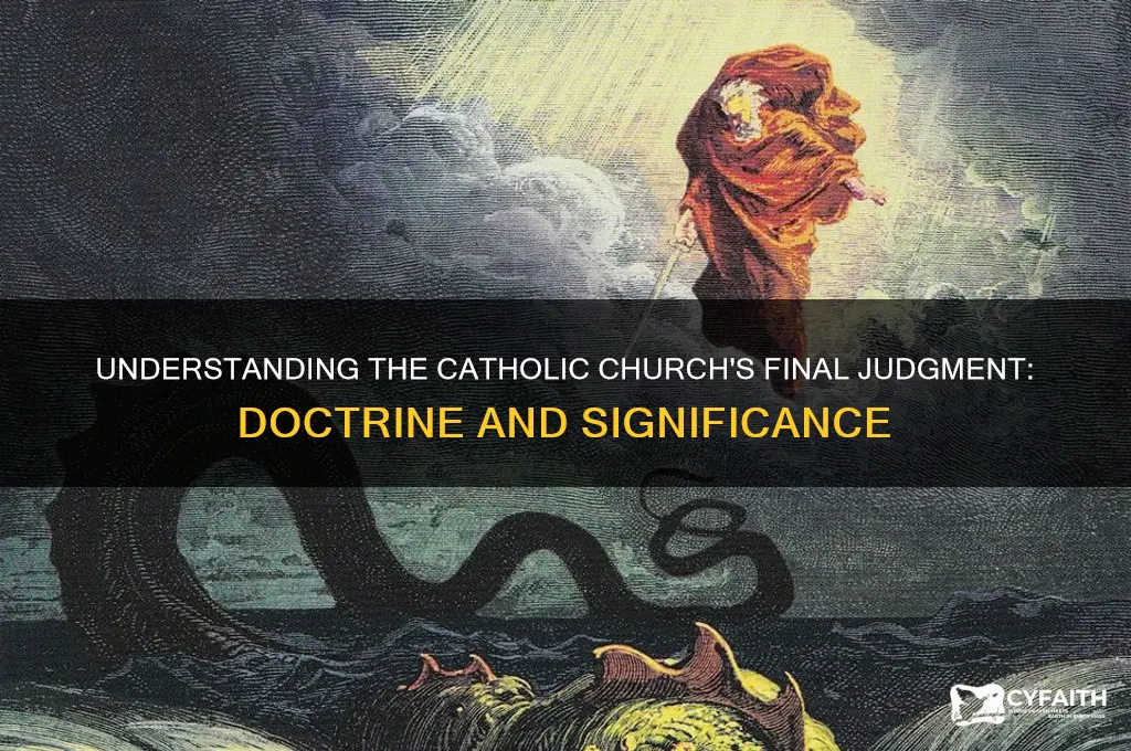 what is final judgement catholic