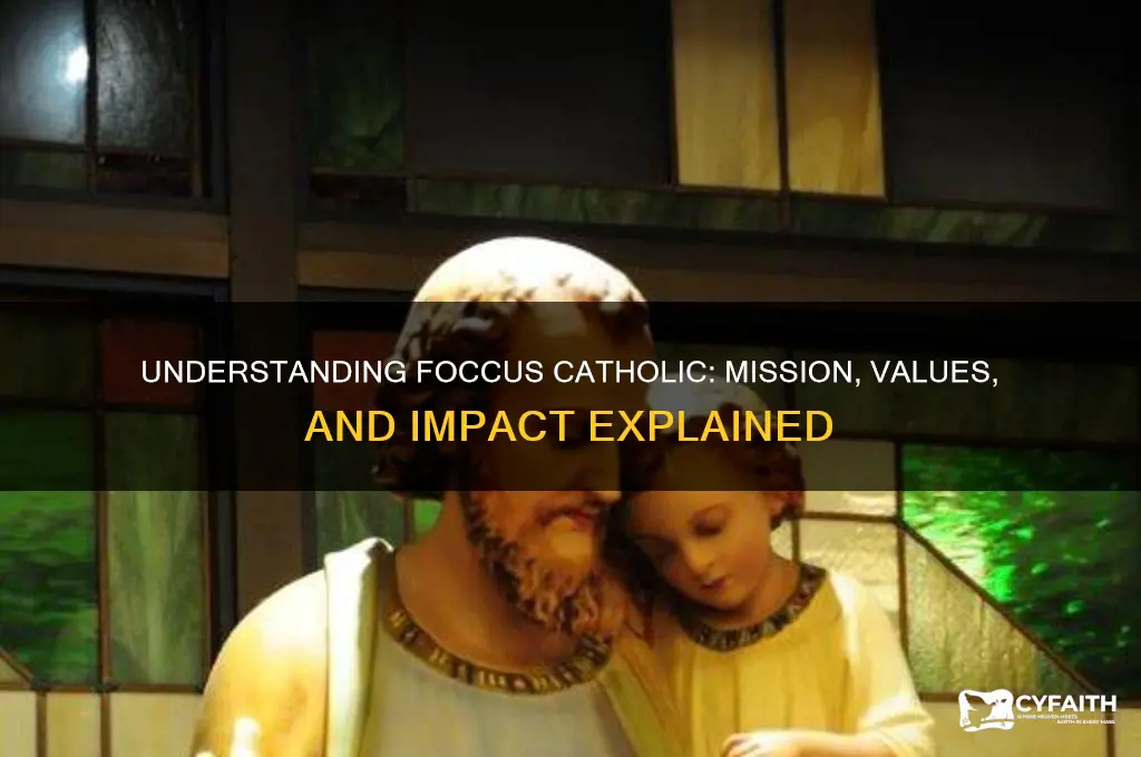 what is foccus catholic about