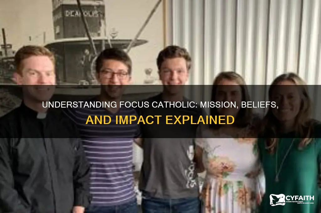 what is focus catholic