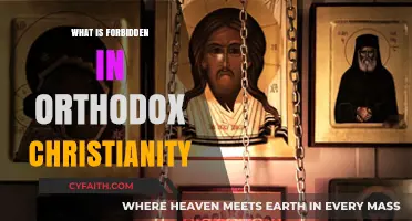 Orthodox Christianity's Prohibitions: Understanding Forbidden Practices and Beliefs