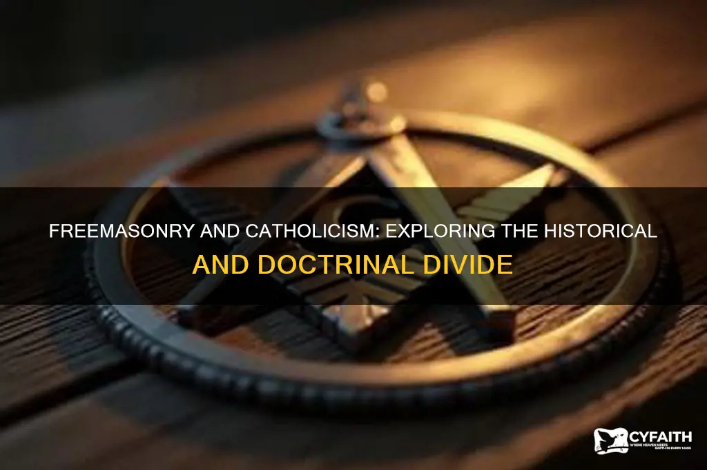 what is freemasonry catholic