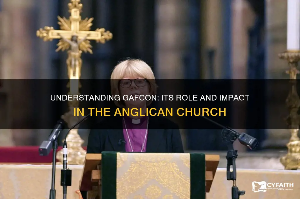 what is gafcon in anglican church