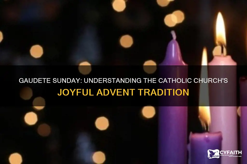 what is gaudete sunday catholic