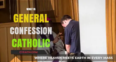 Understanding the Catholic Practice of General Confession: A Comprehensive Guide