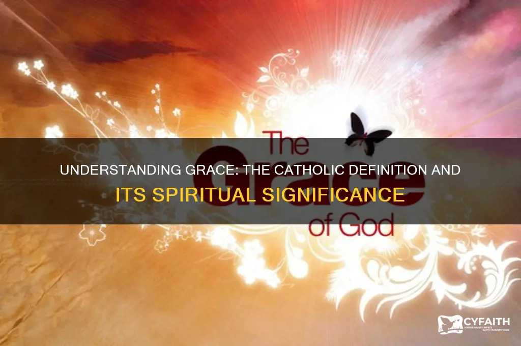 what is grace catholic definition