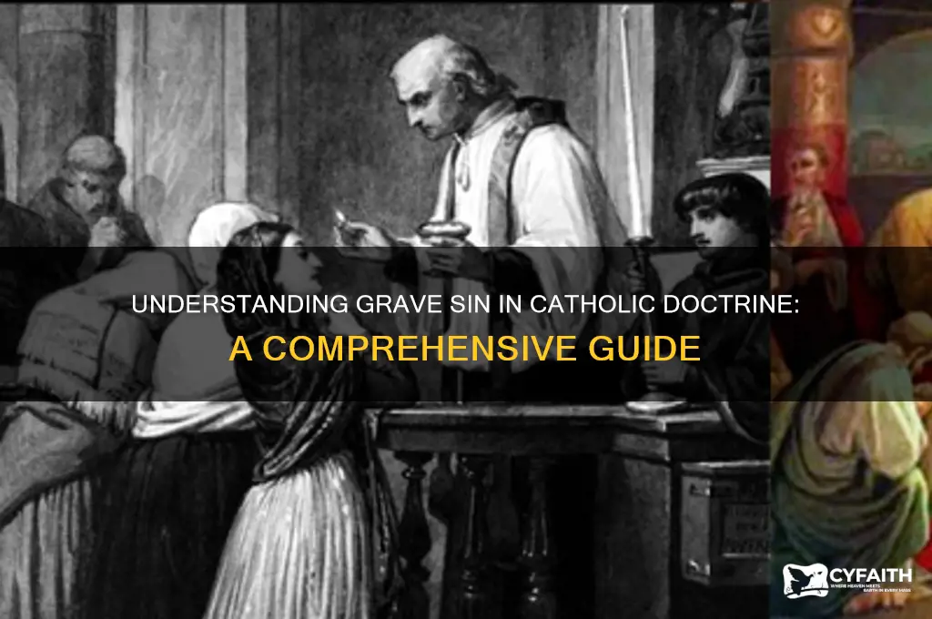 what is grave sin catholic