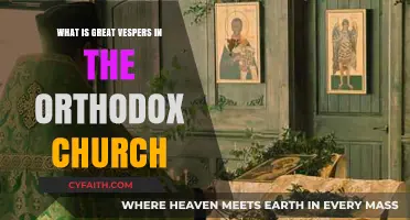 Understanding Great Vespers: A Sacred Orthodox Evening Worship Tradition