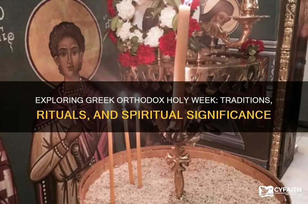 what is greek orthodox holy week