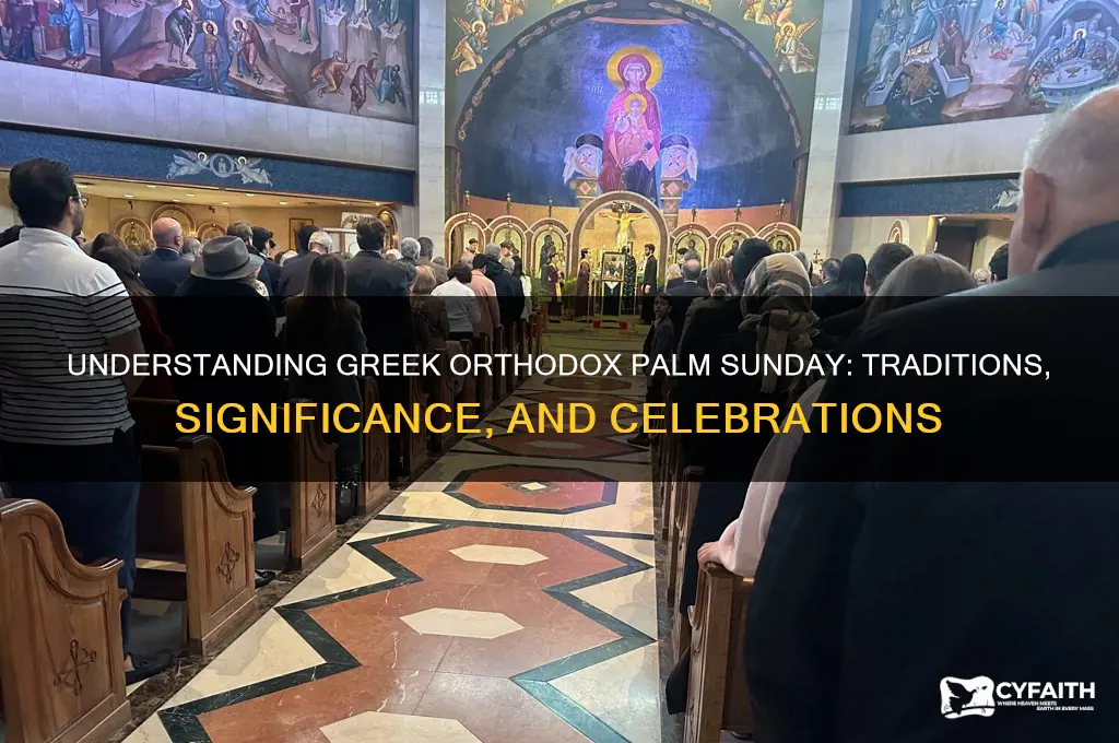 what is greek orthodox palm sunday